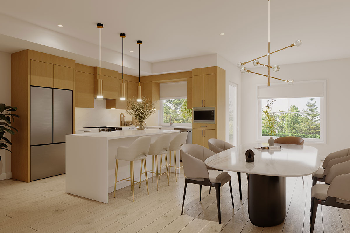 Morgan Path Kitchen Rendering